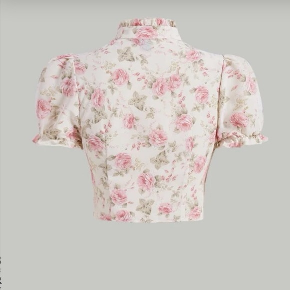 Flower crop top - Picture 3 of 3